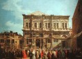 The Feast Day of St Roch Canaletto